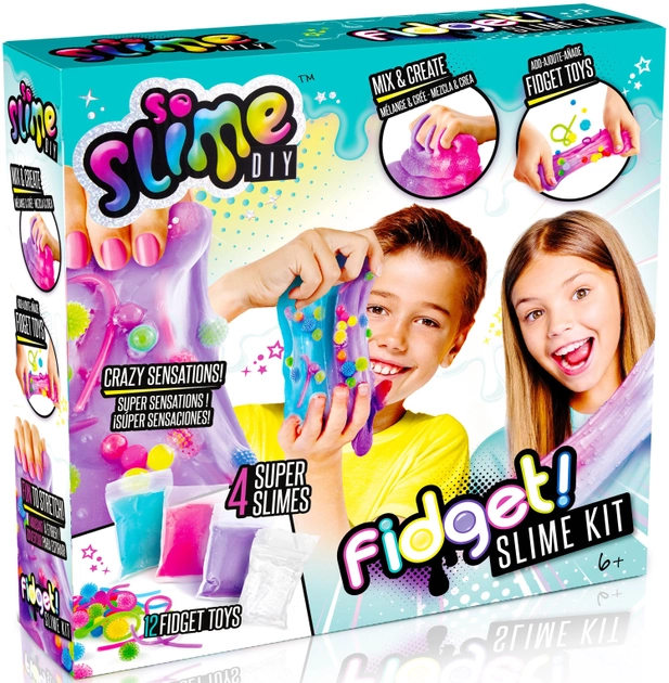 Canal Toys Fidget Slime Anti-stress Game Set