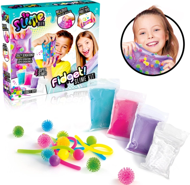 Canal Toys Fidget Slime Anti-stress Game Set