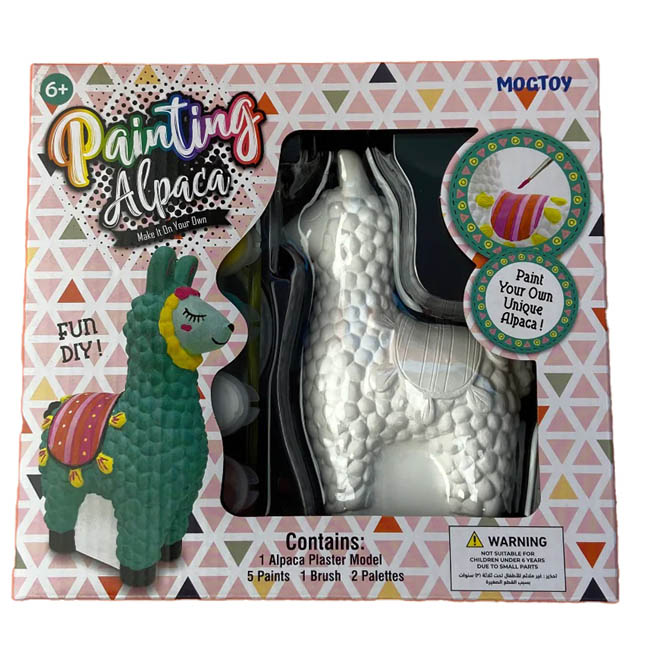 Sew Star Paint Your Own Alpaca Plaster for 6 Years and Above