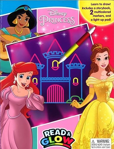 Phidal Disney Princess Read & Glow - Hardcover