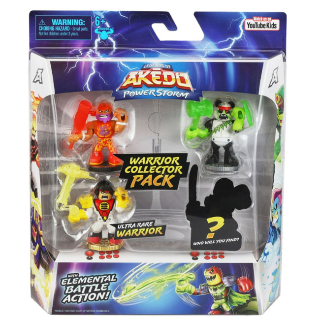 Moose Enterprises Akedo S3 W1 War Clctr PK - Ast