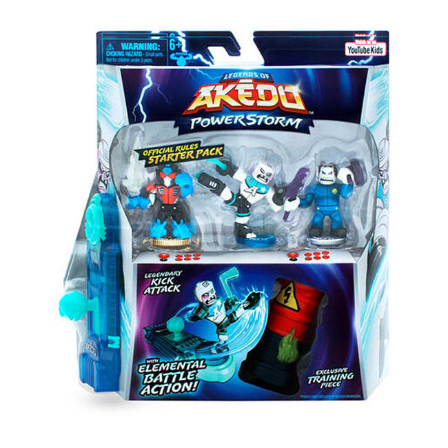 Moose Enterprises Akedo S4 Legendary Kick Attack Starter Pack