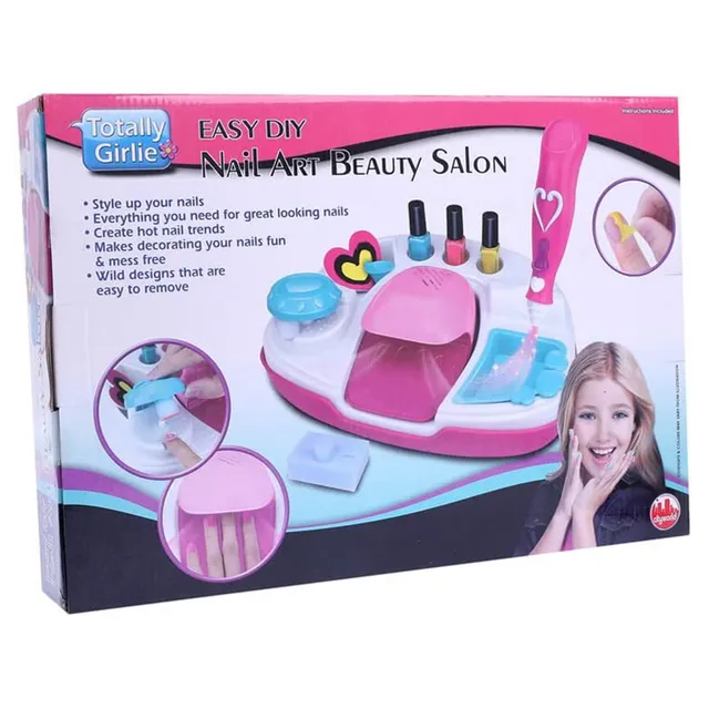 City World Totally Girlie - Easy Nail Art Beauty Salon Diy Crafts Kit