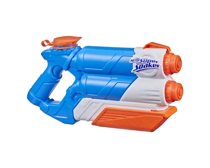 Nerf Super Soaker Twin Tide Blasts 2 Streams at Once for Kids