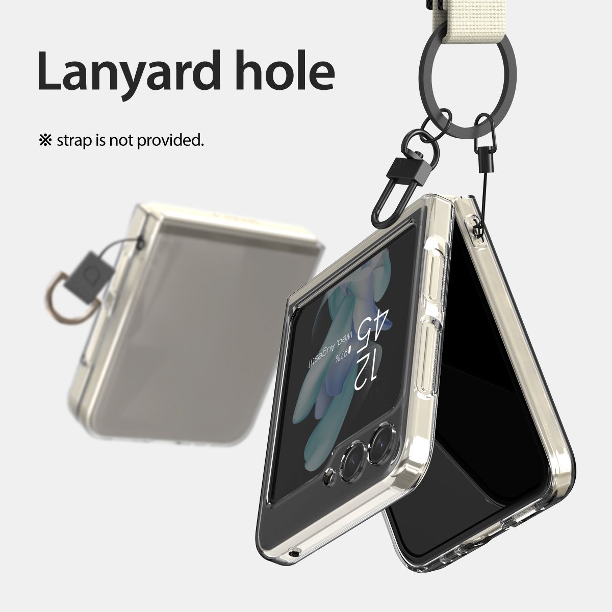 iWalk Araree Nukin Case for Samsung Galaxy Z Flip 5 - Clear