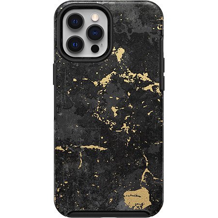 Otterbox Symmetry iPhone  13 Pro Max / iPhone 12 Pro Max Enigma Case - Black/Gold