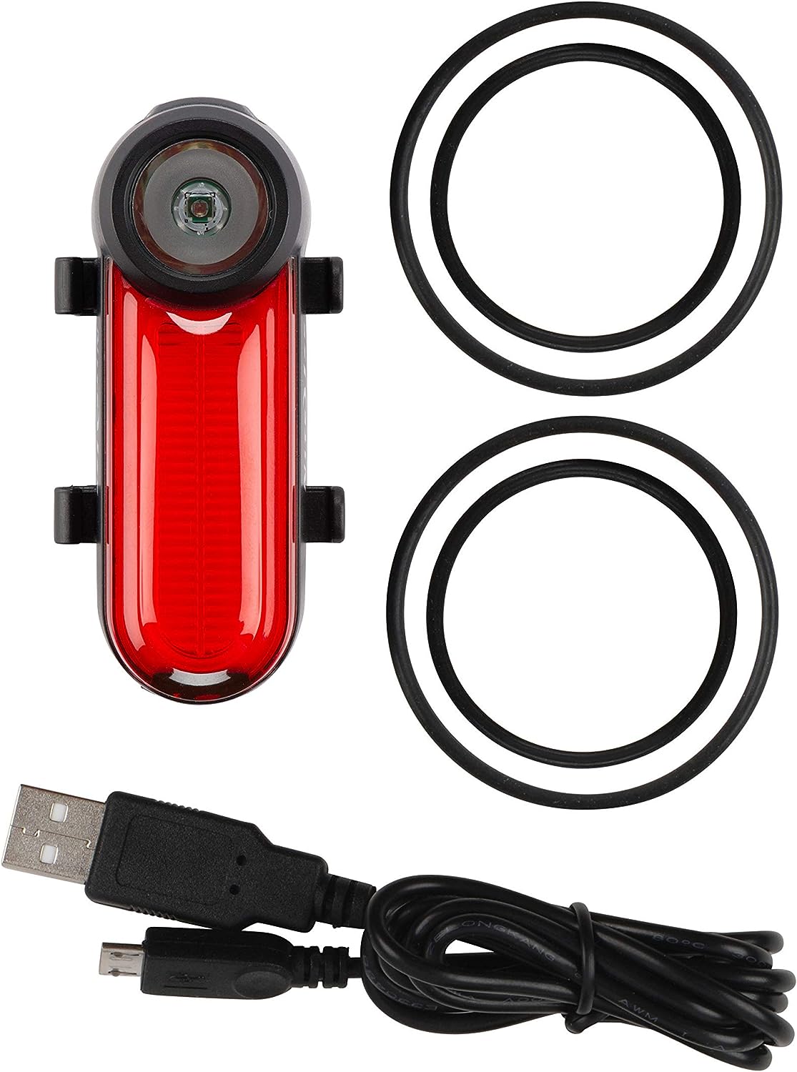 Nite Ize Red Radiant 125 Rechargeable Bike Light - Red