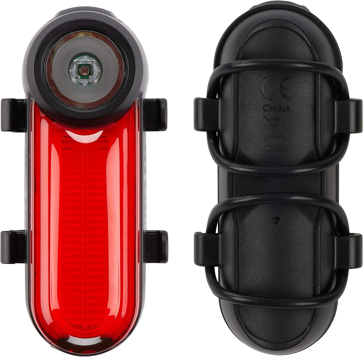 Nite Ize Red Radiant 125 Rechargeable Bike Light - Red