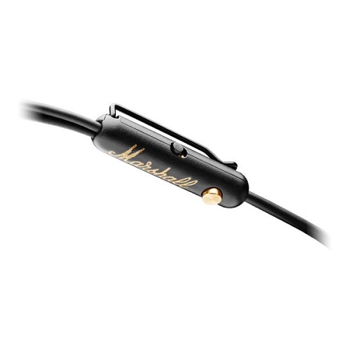 Marshall Huge Sound, Small Package Mode EQ Earphone - Black and Brass