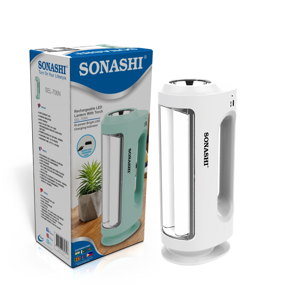Sonashi Rechargeable Emergency Lantern SEL-706N