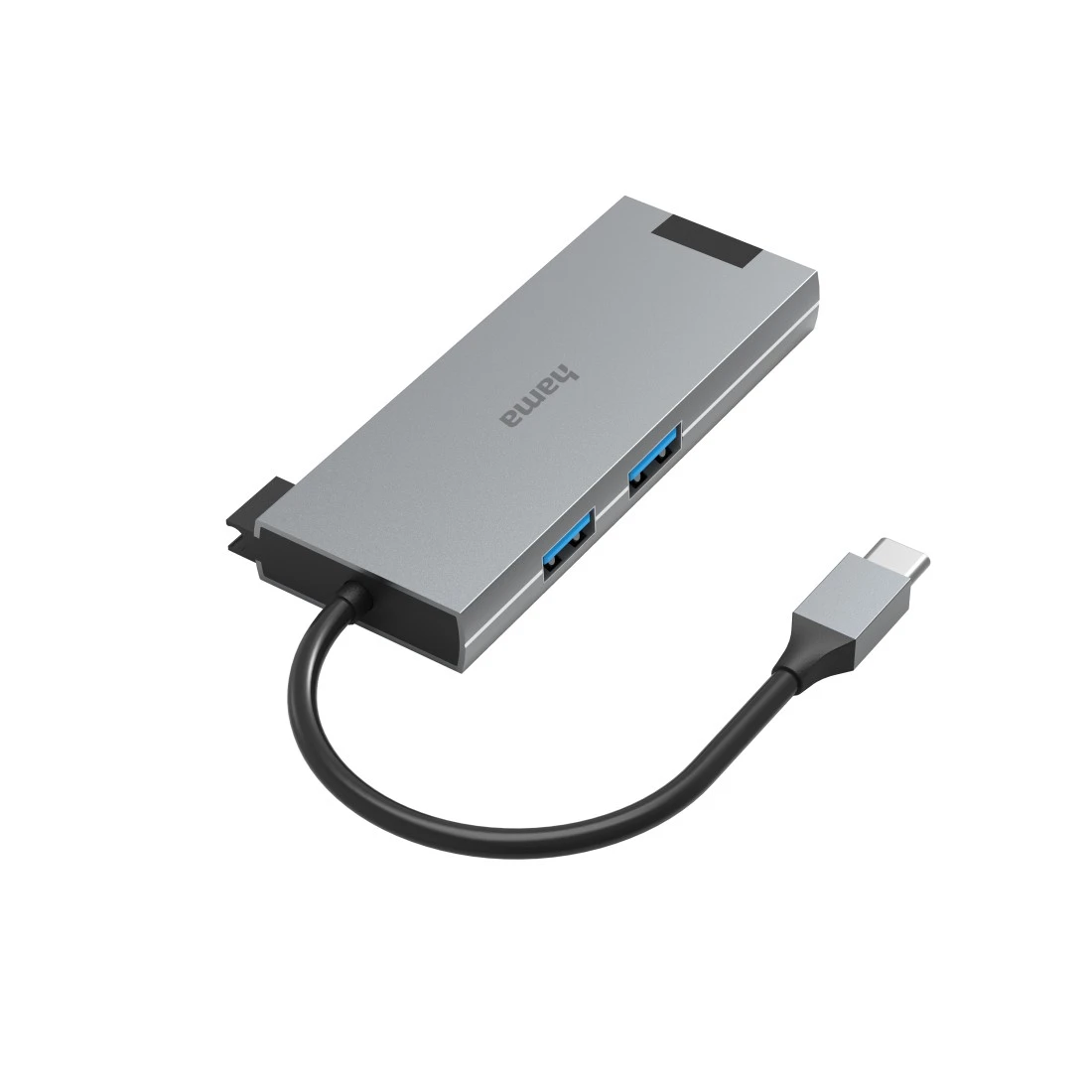 Hama 200109 USB-C Hub, Multiport, 5 Ports, 2 X USB-A, USB-C, HDMI, Lan/ethernet