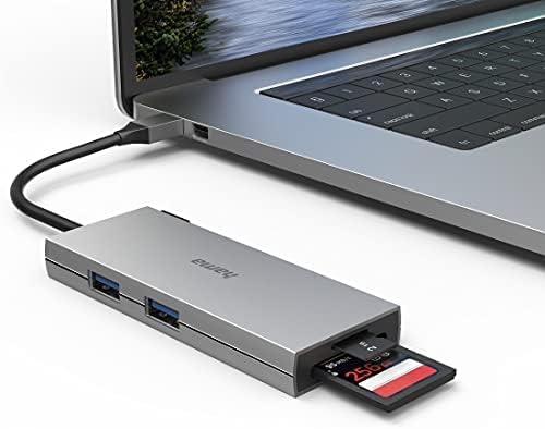 Hama USB-C Hub, Multiport, 6 Ports, 2 X USB-A, USB-C, HDMI™, SD, Microsd