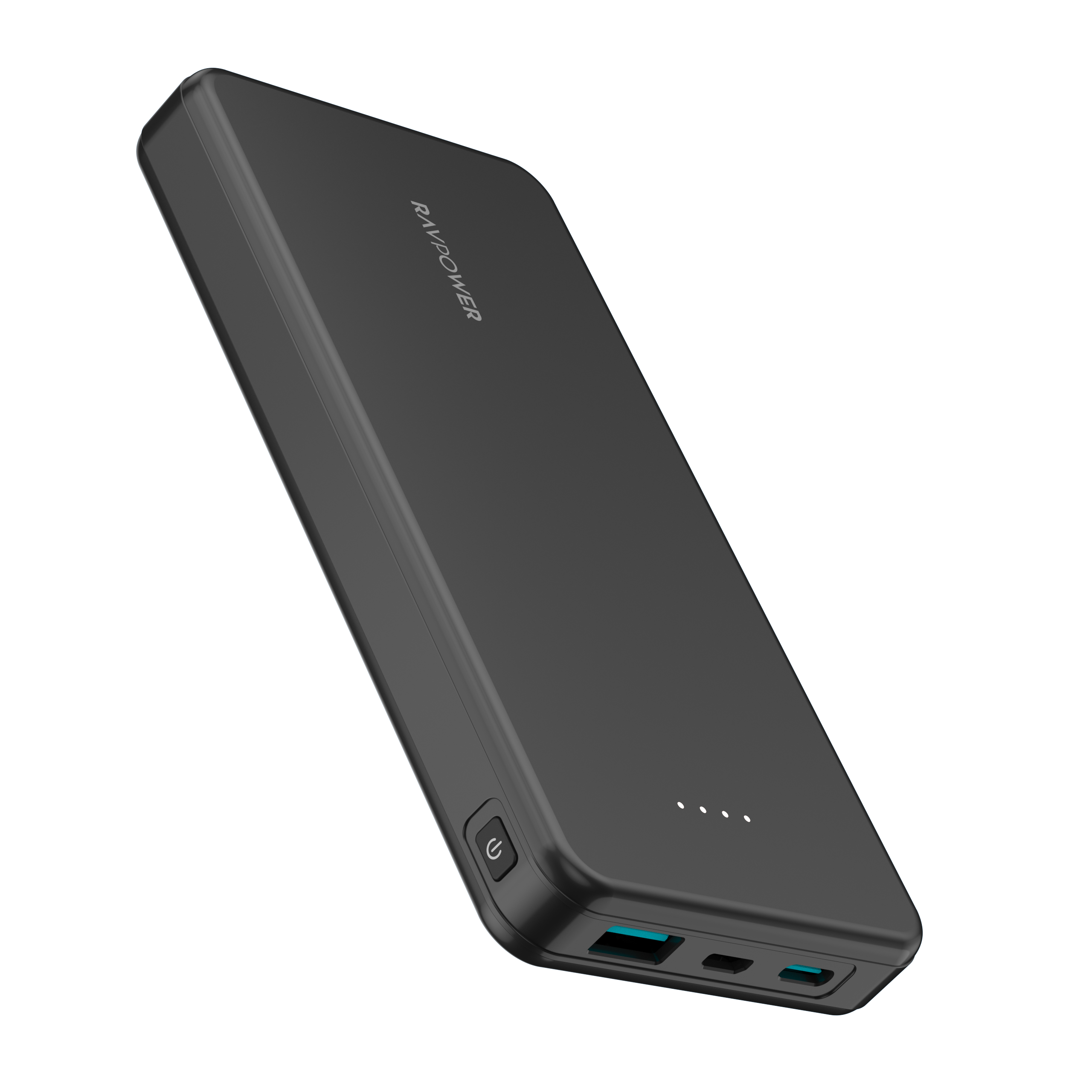 Ravpower Power Bank With Type-C Port, Micro Port And USB Port, 15W Power 10000 mAh Battery