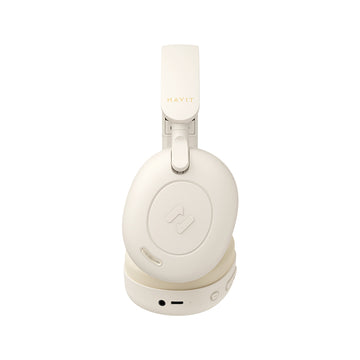 Havit Bluetooth Headphone ANC Hybrid Headset H655BT - Beige