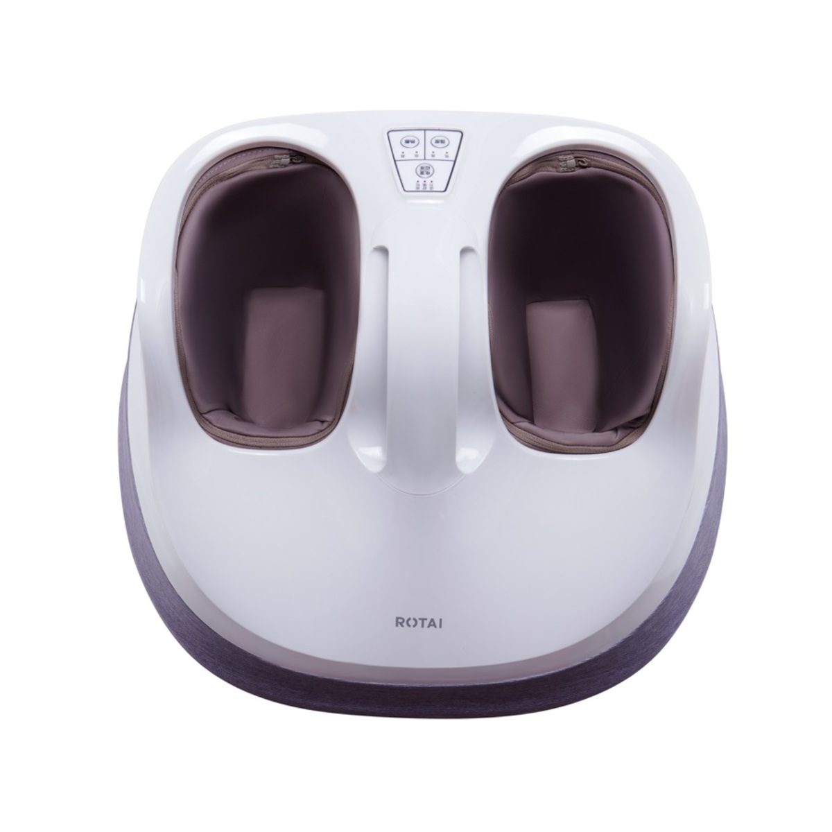 Rotai Foldable Angle-Adjusting Bracket With 3 Mode Foot Massager - White