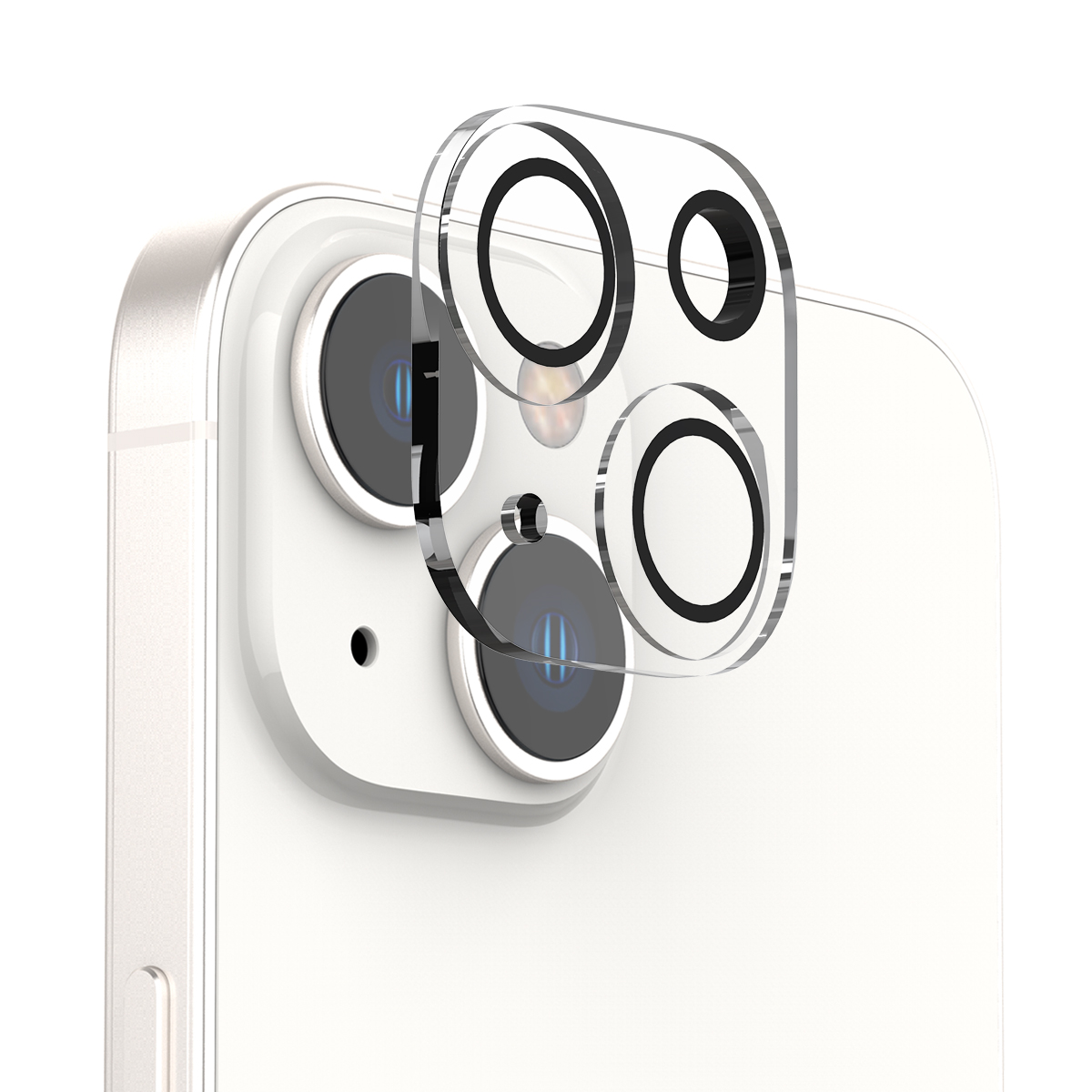 Araree C-Sub Core Camera Lens Protector Tempered Glass for iPhone 15/15 Plus ( 2 Camera ) - Clear