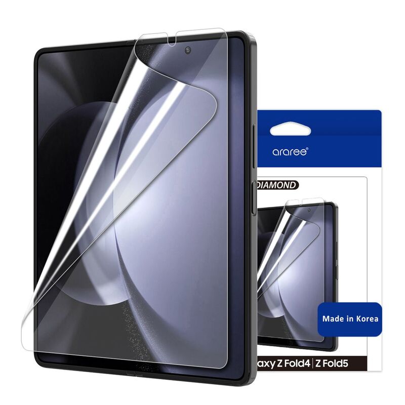 Araree Pure Diamond Inner Screen Protective Film for Samsung Galaxy Z Fold 5 (1Pcs) - Clear