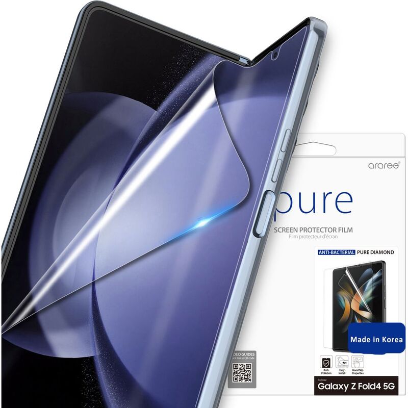 Araree Pure Diamond Inner Screen Protective Film for Samsung Galaxy Z Fold 5 (1Pcs) - Clear