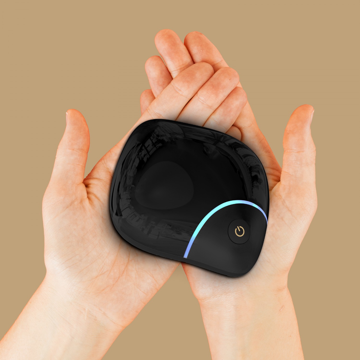 Porodo Lifestyle Portable Scalp Massager 1200mAh - Black