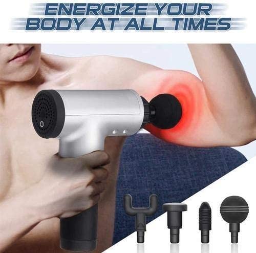 RF Portable Electric Fascial Gun Massage Tool for Pain Relief|Massager For Pain Relief & Recovery | Portable Handheld Electric