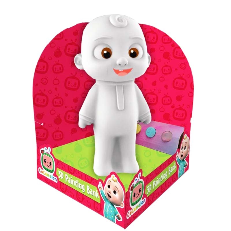 Cocomelon Bush 3D Colouring Figure With Paints