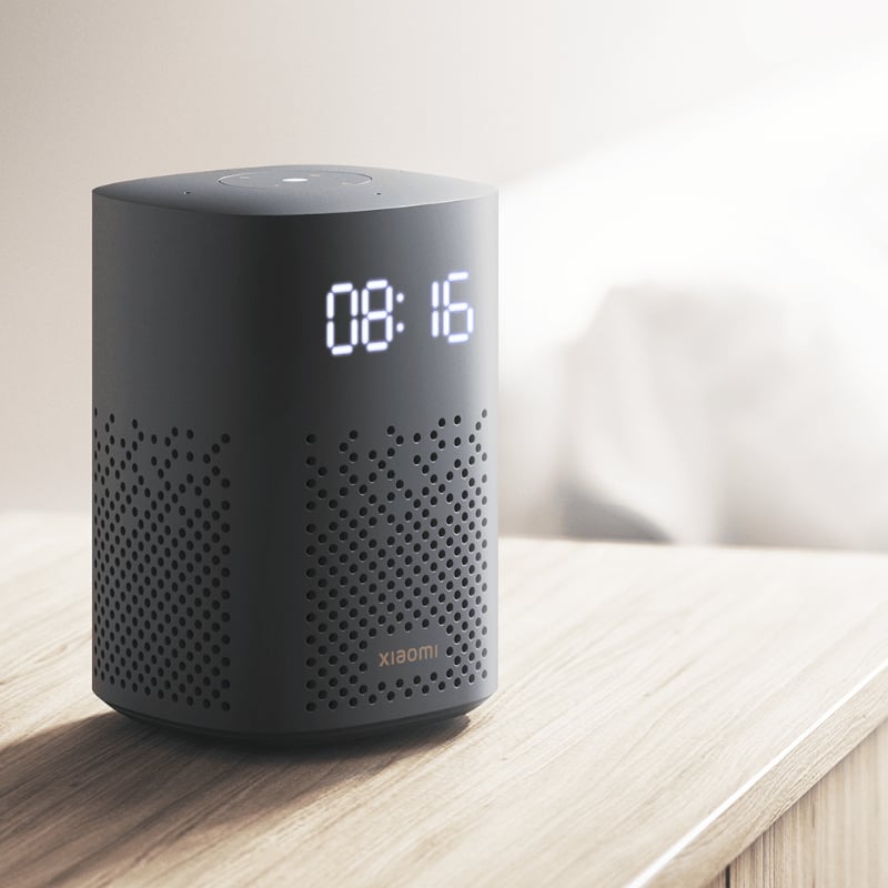 Xiaomi Smart Speaker Global Version IR Control With LED Digital Clock Infrared Display Wifi Bluetooth 5.0 Music Player - Black