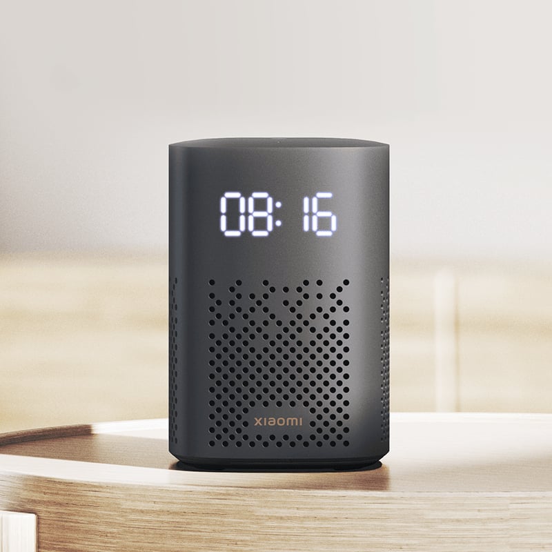 Xiaomi Smart Speaker Global Version IR Control With LED Digital Clock Infrared Display Wifi Bluetooth 5.0 Music Player - Black