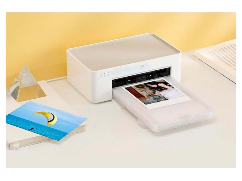 Xiaomi Instant Photo Printer 1S Set EU Colour Thermal Photo Printer Wi-Fi - White