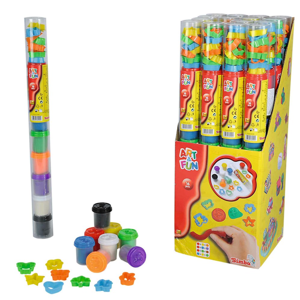 Simba Art & Fun Dough Pots in Tube