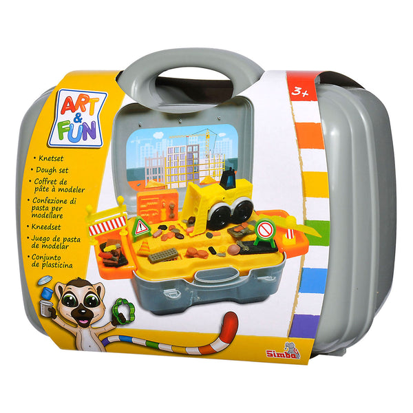 Simba Art & Fun Dough Set Construction in Case