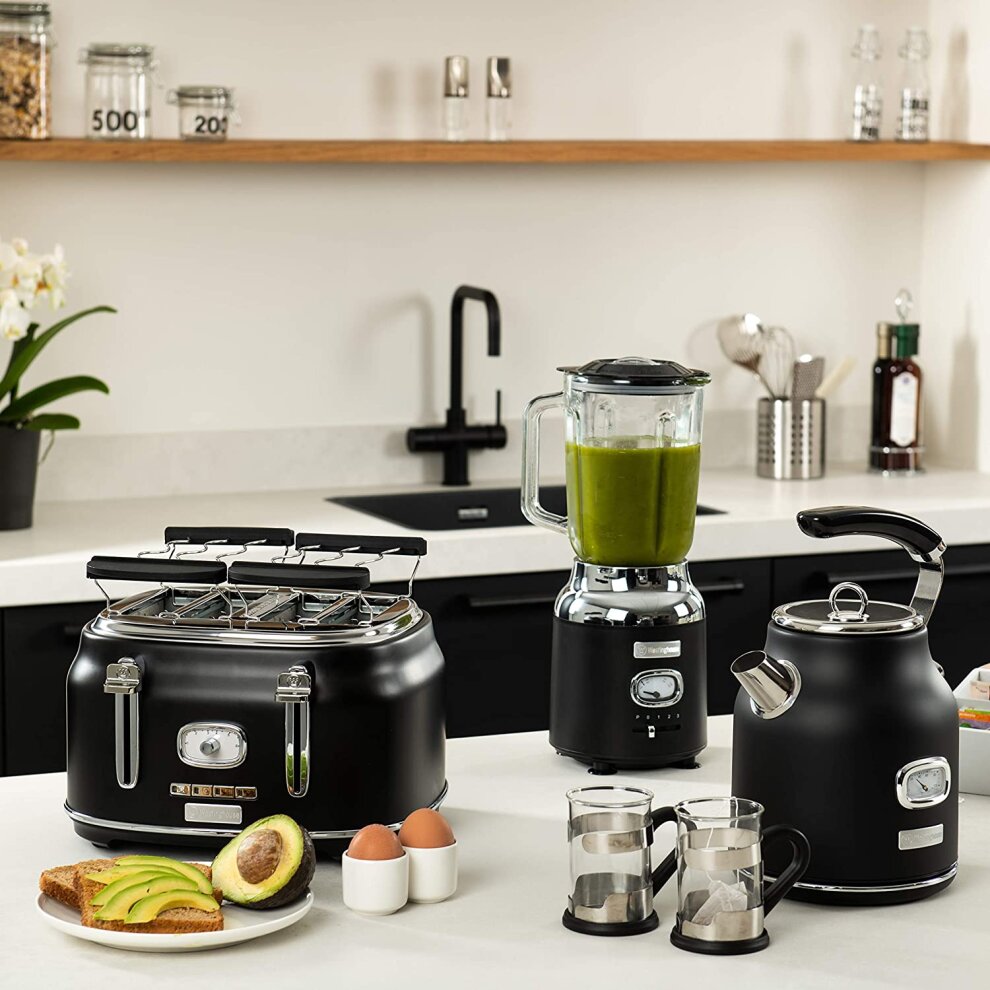 Westinghouse Retro Kettle Fast Boiler - Black