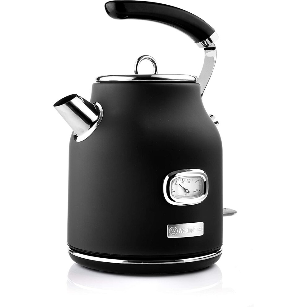 Westinghouse Retro Kettle Fast Boiler - Black