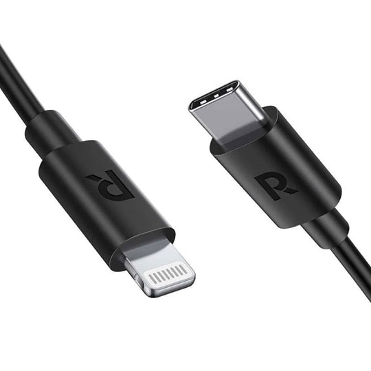 RAVPower RP-CB1020 Type-C to Lightning Cable 2m TPE Black Offline