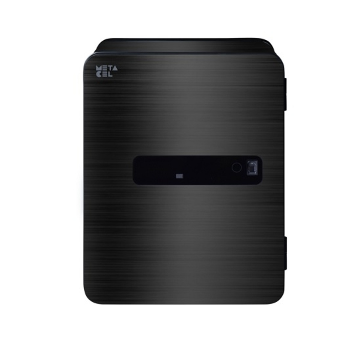 Metacel Safe with Digital & Fingerprint Lock, Black