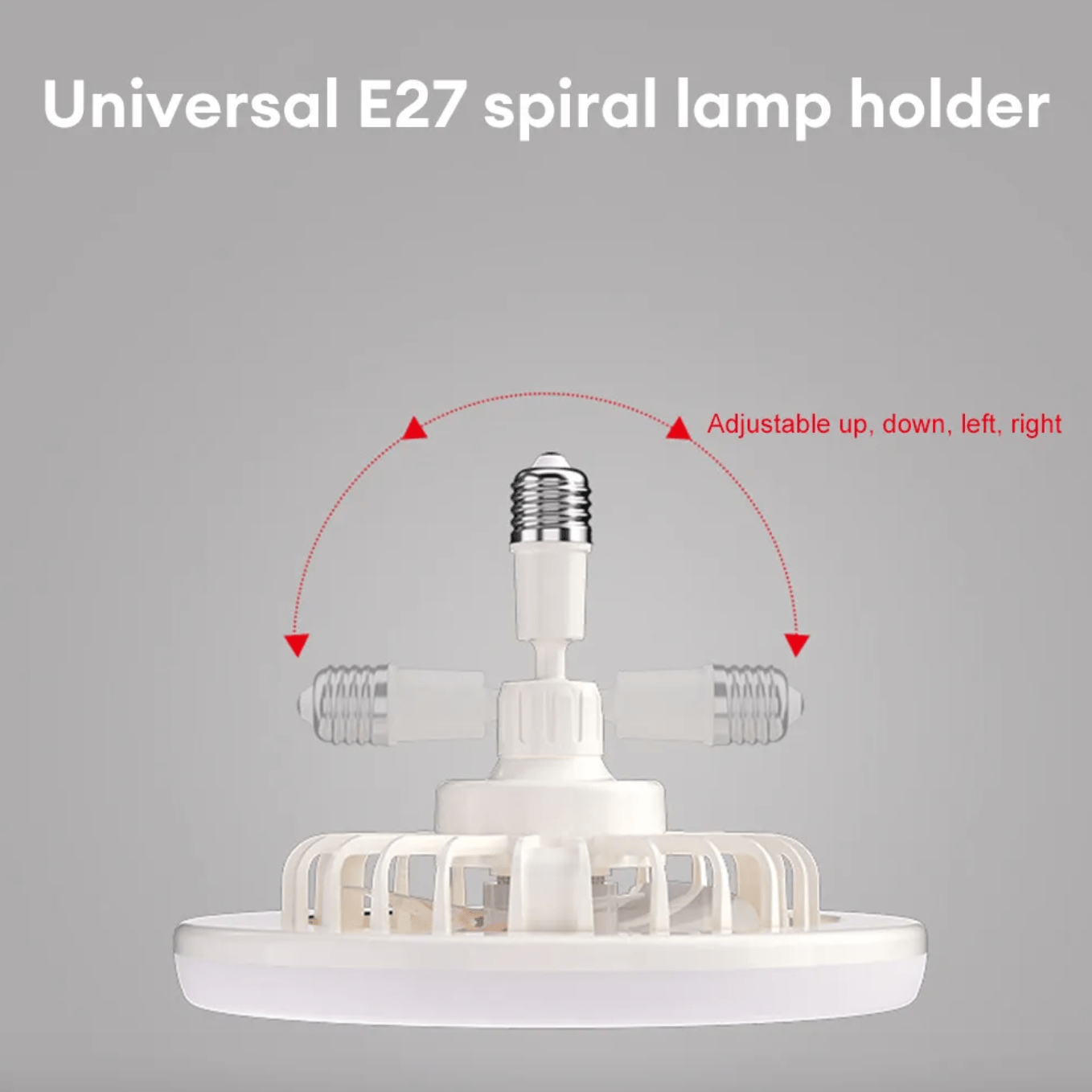 NHE LED Multifunction Fan Light FL-E27