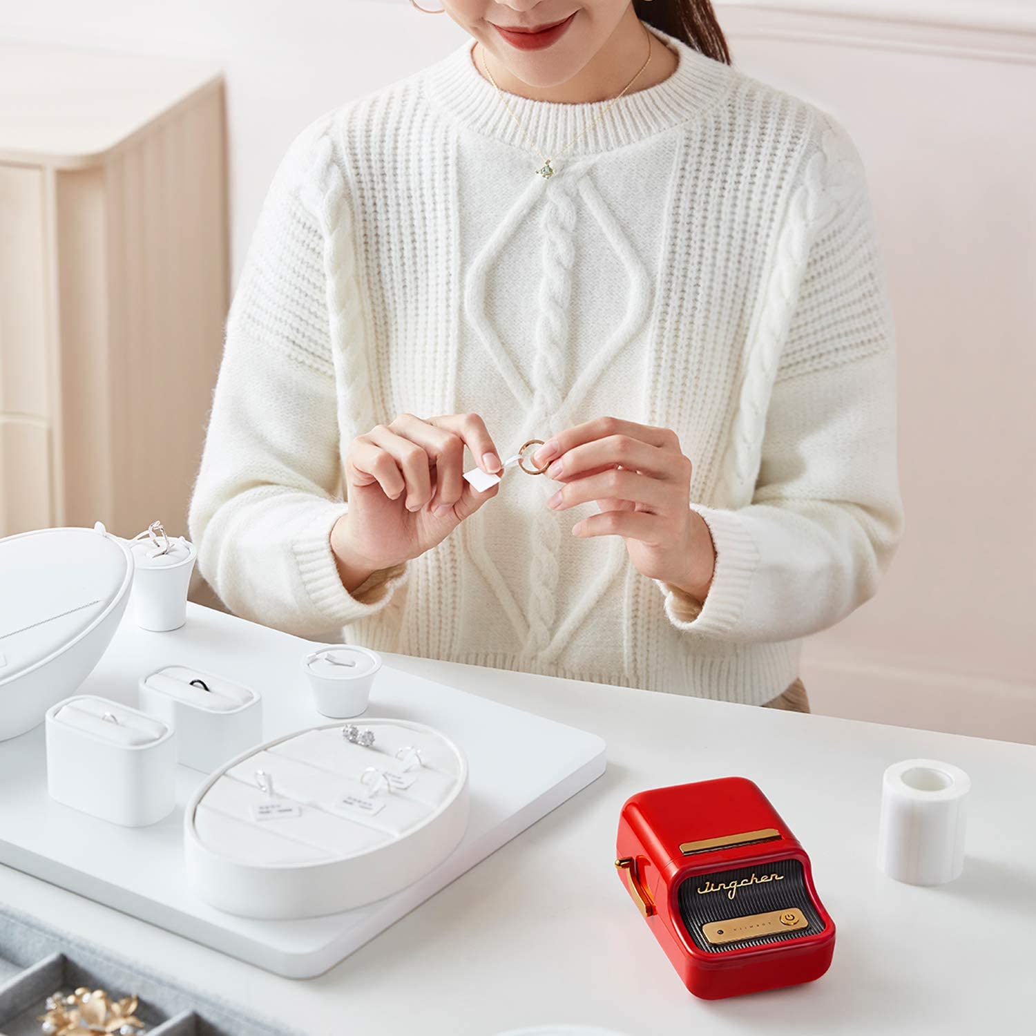 NHE Portable Label Printer