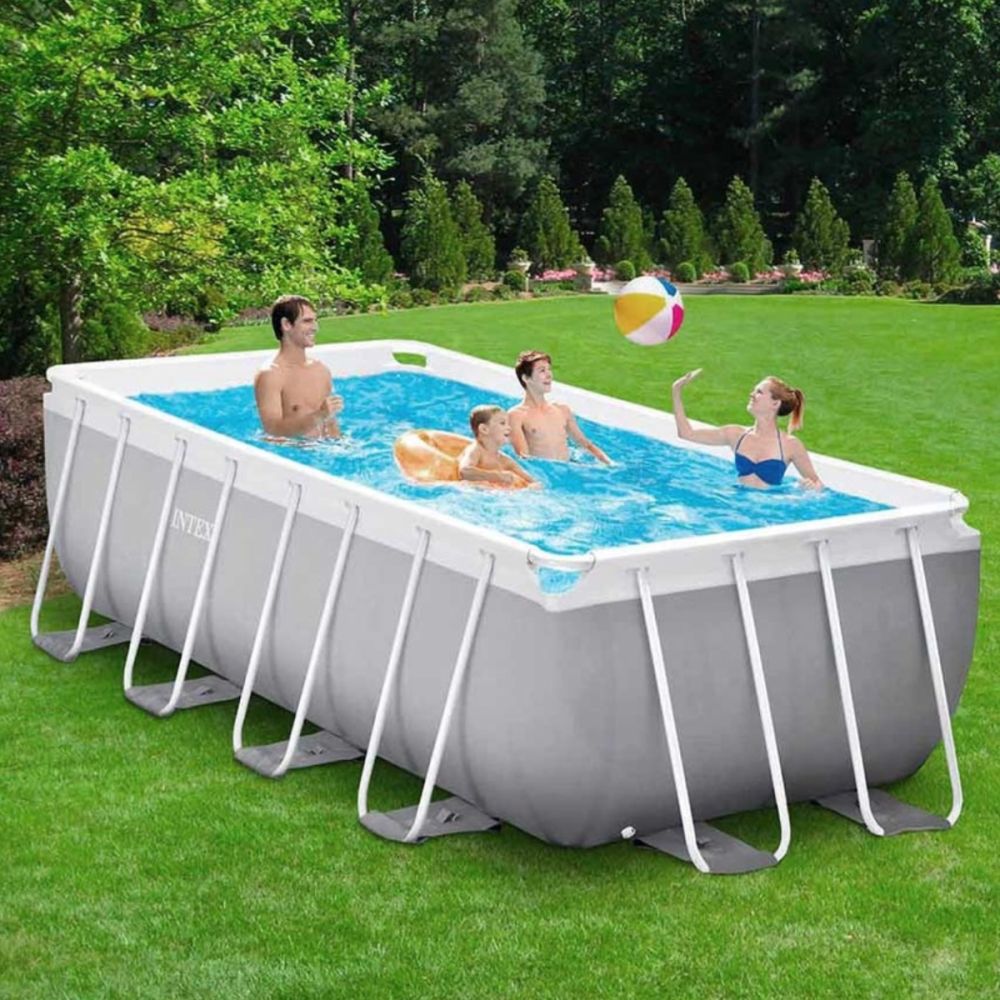 Intex Prism Frame Rectangular Pool Set 400x200x122 cm