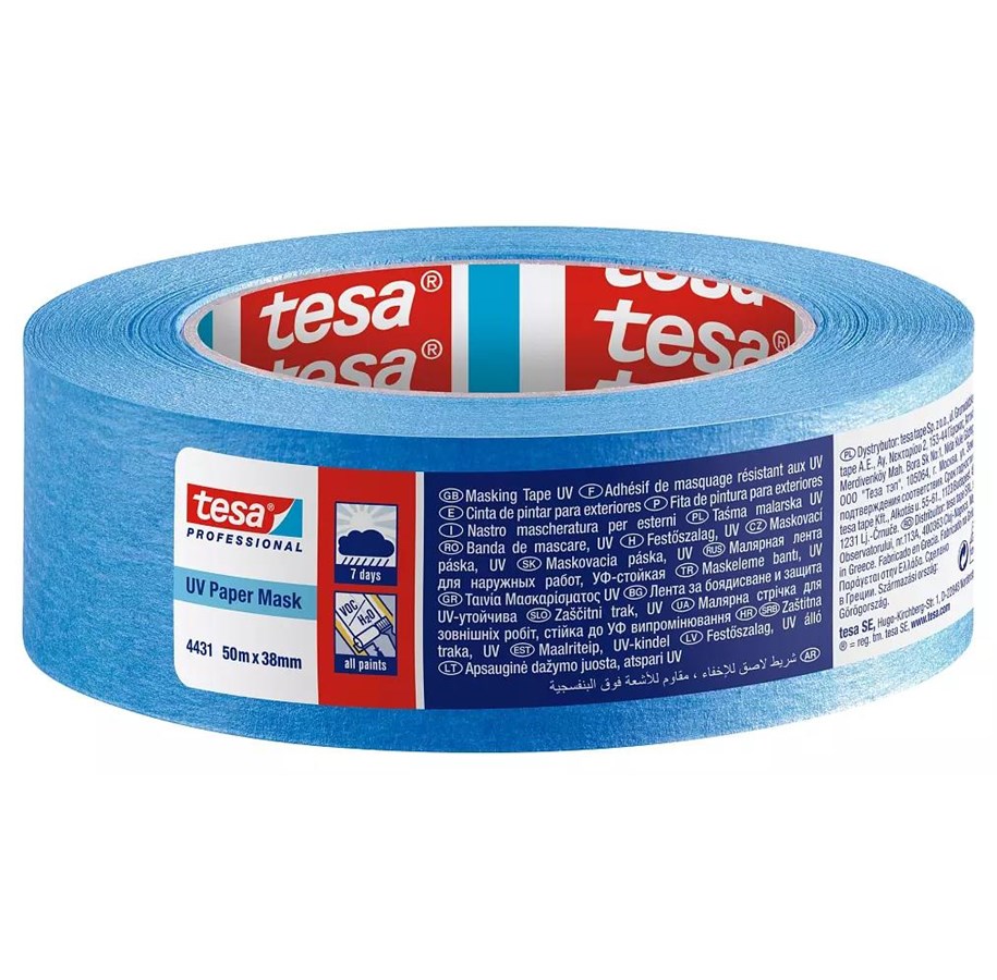 Tesa Masking Outdoor Tape - 50 M X 38 Mm - Blue