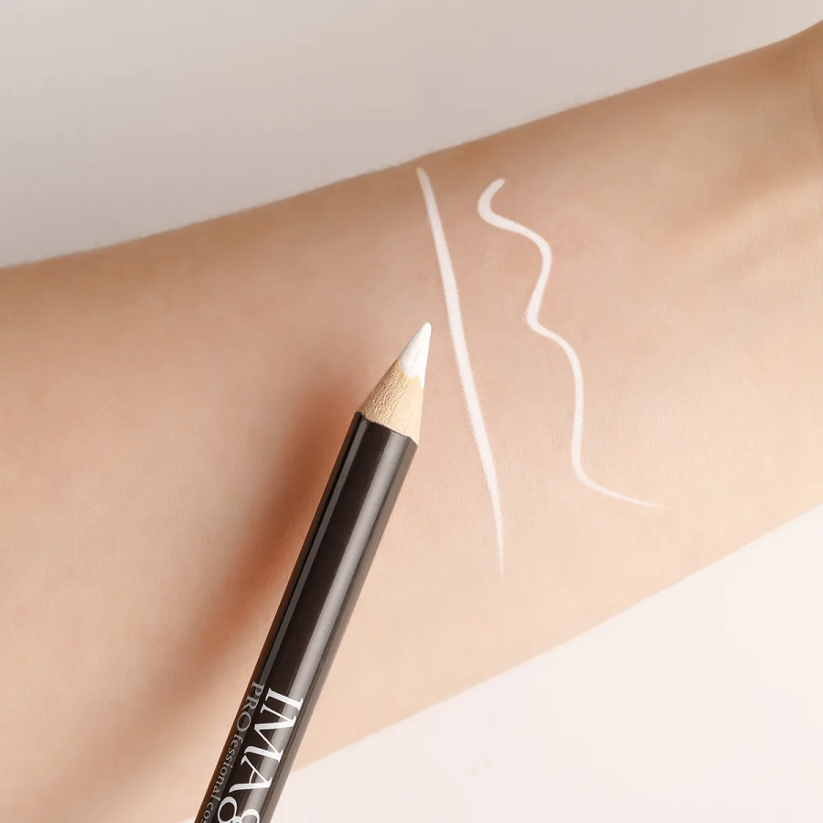 Imagic Professional Cosmetics Smooth Silky Long Liner Pencil 1 Pcs – White