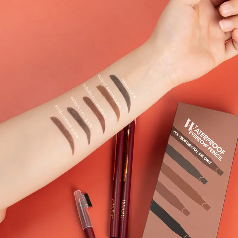 Imagic Professional Cosmetics Waterproof Eyebrow Pencil - Dark Brown