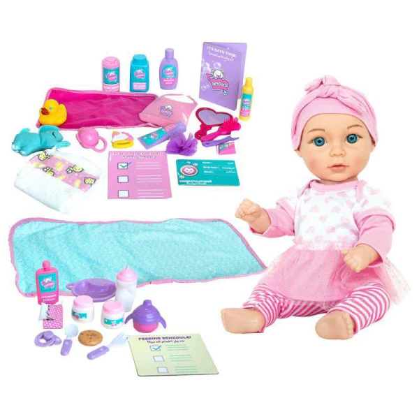 Toy Pro Baby Amoura Hayati Love and Feed Playset Doll 15 Inch