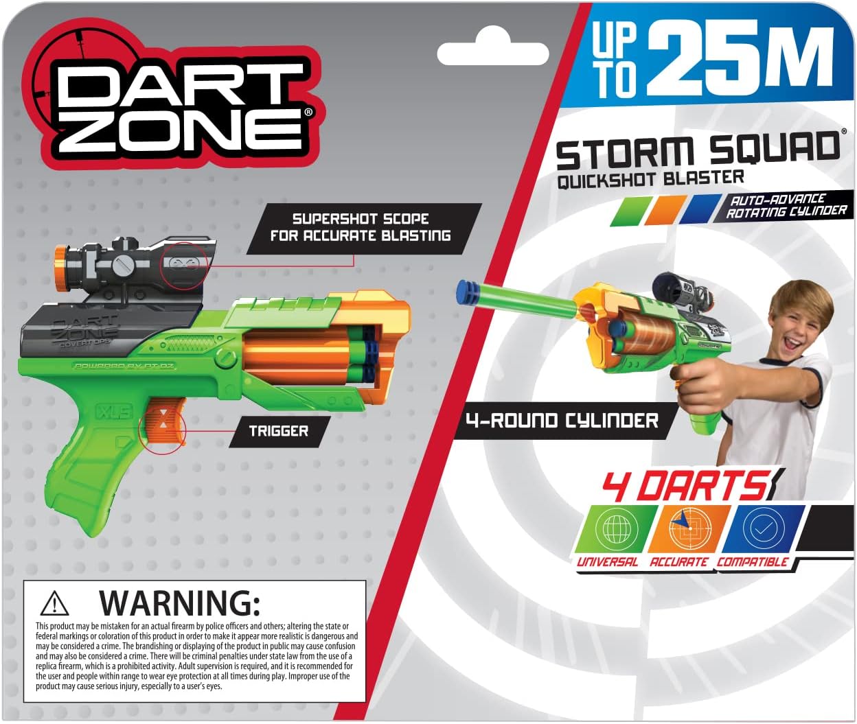 Toy Pro Dart Zone Storm Squad Value Blaster
