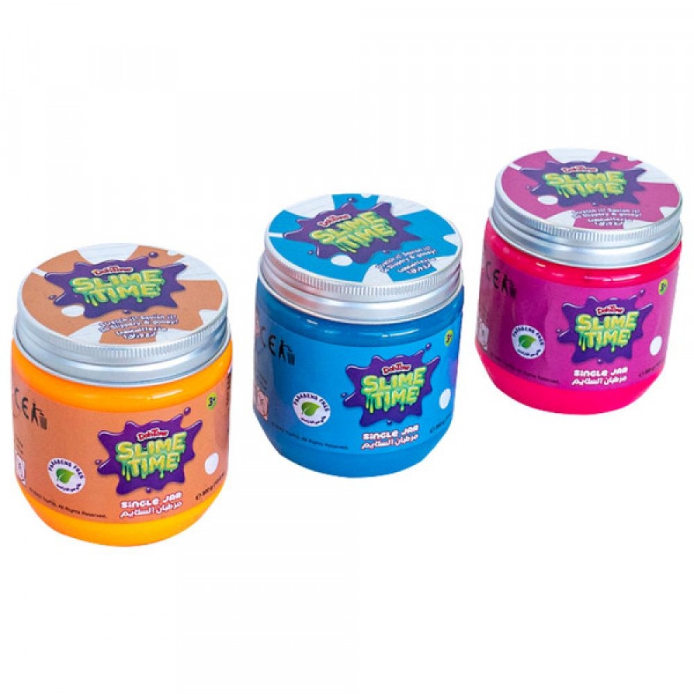 Toy Pro Slime Time Single Jar 300g PDQ12