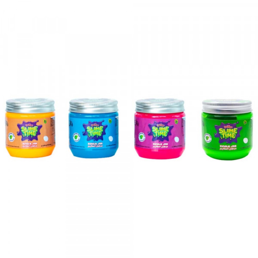 Toy Pro Slime Time Single Jar 300g PDQ12