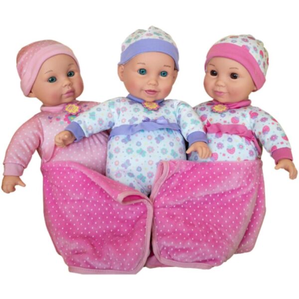 Toy Pro Baby Amoura Hayati Loveble Triplets Doll - 14 Inch