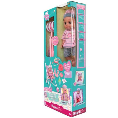 Toy Pro Baby Amoura Doll D/pee B/O 14inch-exc Elc