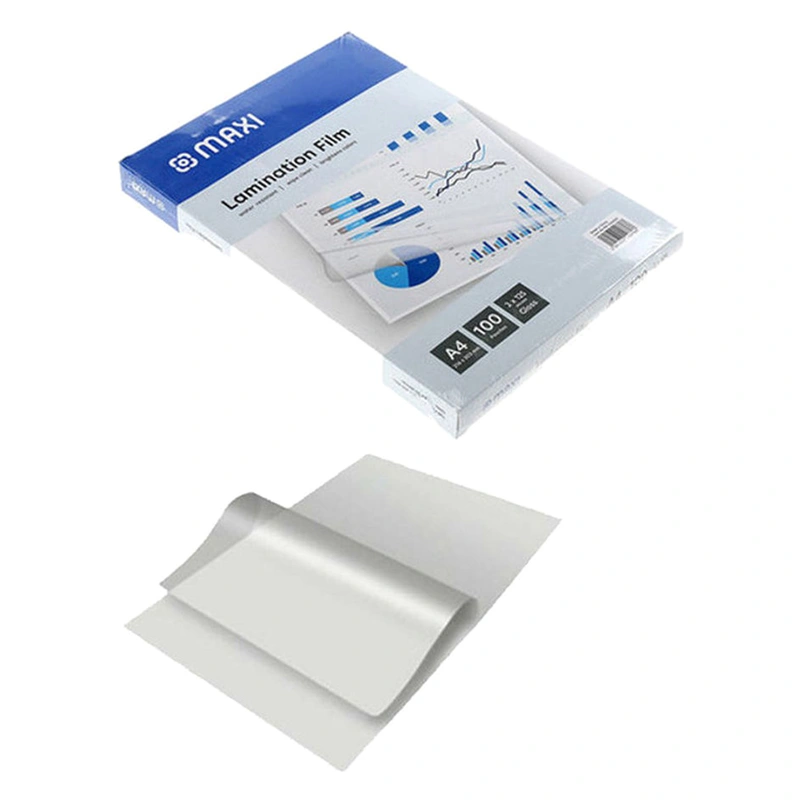 Maxi Laminating Film 125mic 216*303mm 10 Sheets in 1 Box
