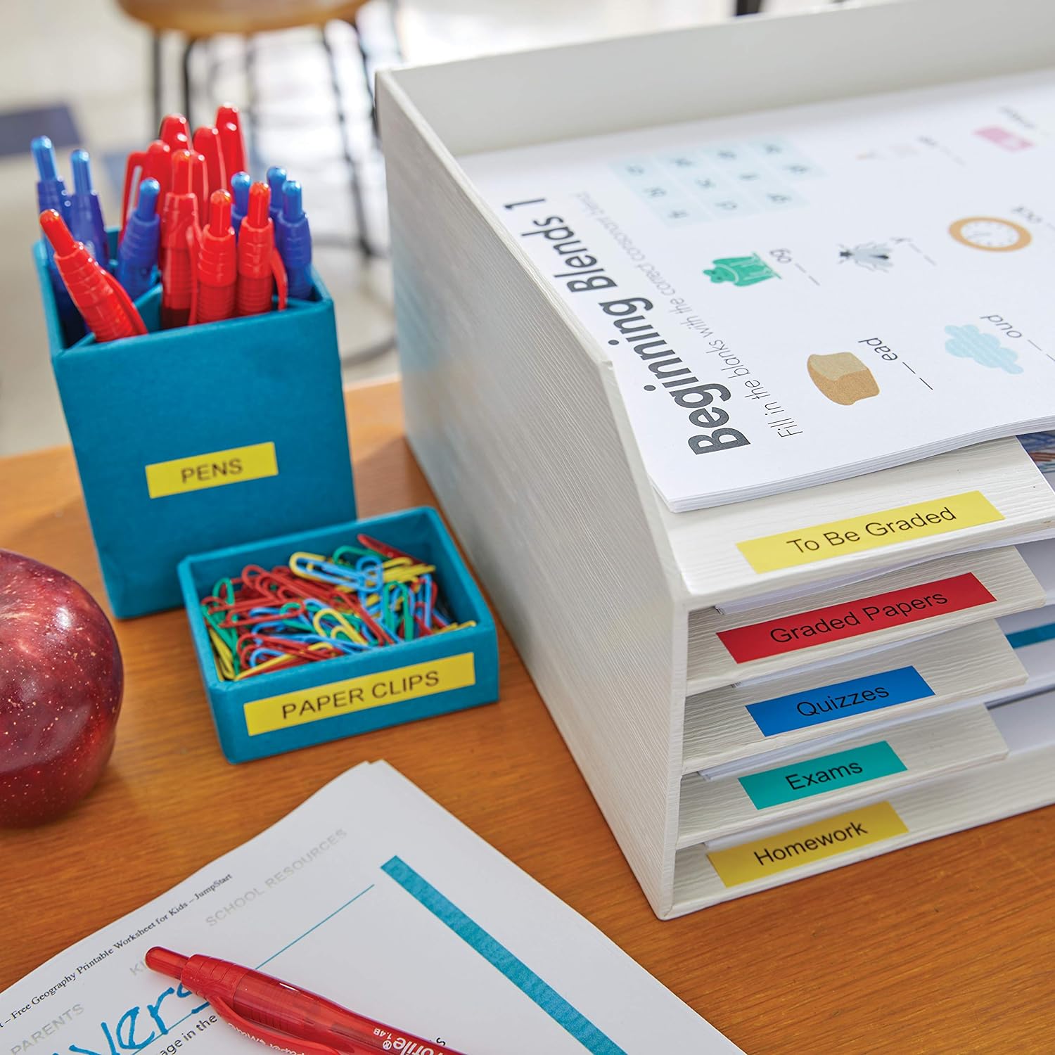 Dymo LetraTag Plastic Label Tape, 12 mm x 4 m Roll - Green