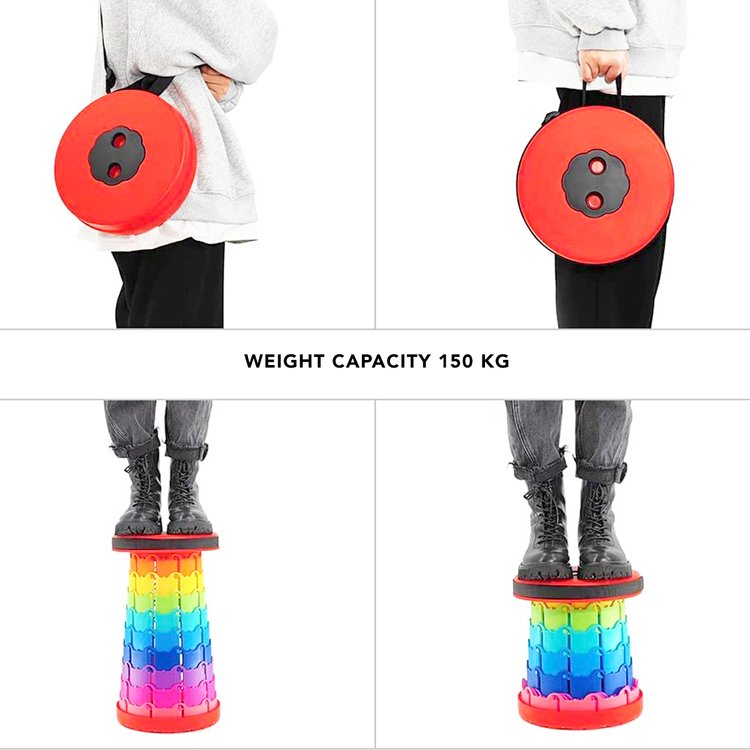 Foldable Stool Colored