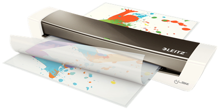 Leitz iLAM Dark Grey Home Office Laminator for Documents Up to A3